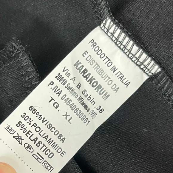 Karakorum Pants Womens XL Black Wide Leg Trouser Dress Pant Pull On Cuffed NWT - Picture 8 of 13